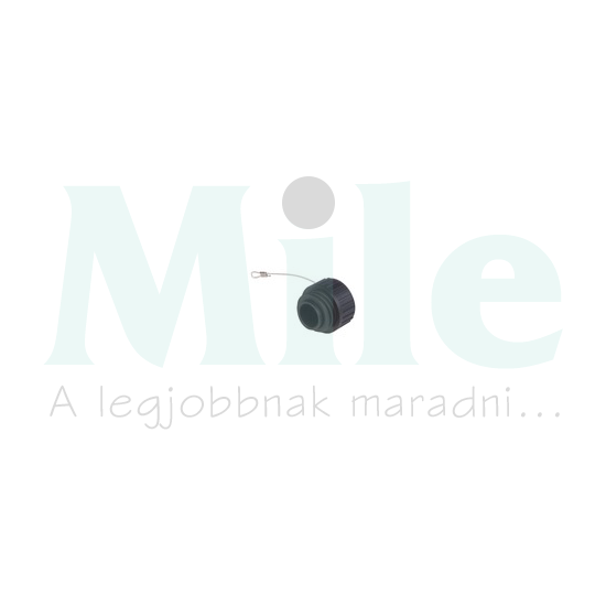 Védősapka ipari sokpólusú anya csatlakozóhoz kerek CA 00 SD3 HIRSCHMANN