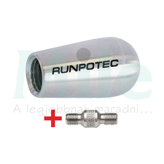 Behúzófej M12 rozsdamentes acél átmérő-20mm vezetőhüvely RUNPOTEC