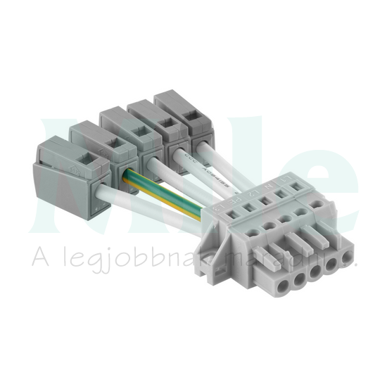 Világítási sín betáp elem 5P vég-betáplálás 5x TruSys PFM Feed-in 5P LEDVANCE