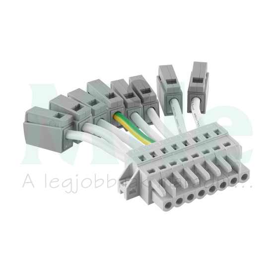 Világítási sín betáp elem 8P vég-betáplálás 8x TruSys PFM Feed-in 8P LEDVANCE