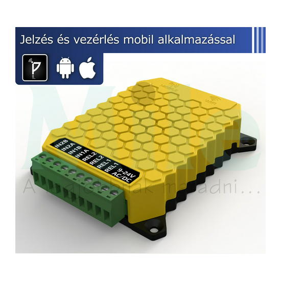 WiFi/4G/(Bluetooth) kapuvezérlő 1kapuhoz 1000felhasználó  Door Master SECURECOM