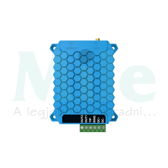 WiFi alapú távvezérlő riasztóhoz okostelefonra 2kimenet  Singular SECURECOM