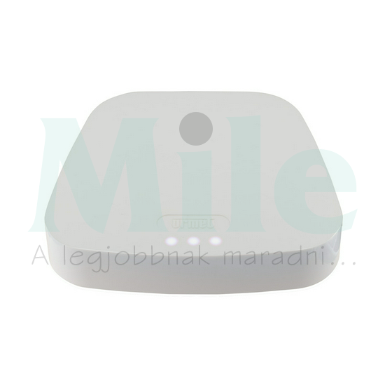 RF gateway ZigBee 2,4GHz - Ethernet(RJ45)/WiFi(2,5-5GHz) IP30 GATE-UP MA IP Yokis URMET