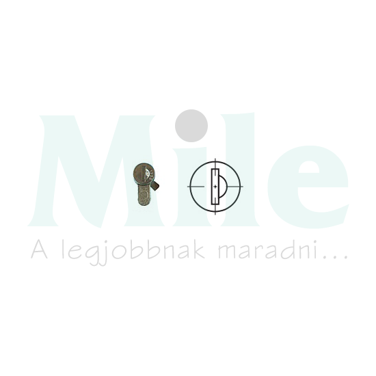 Zárbetét félcilinder hengeres WRS-K Z.U.P. Emiter