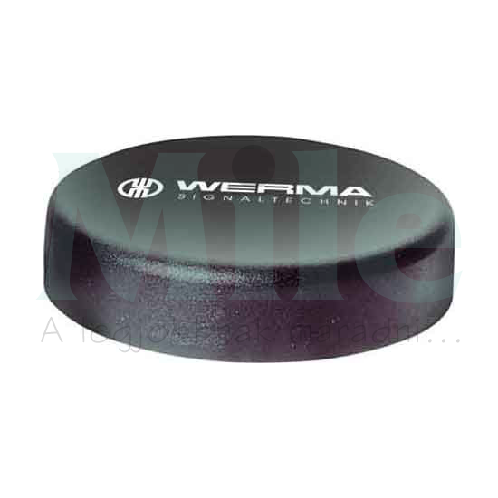 Zárófedél fekete NV975-8 WERMA